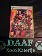 Super street fighter IV - xbox 360 (cover licht beschadigd), 2 spelers, Ophalen of Verzenden, Zo goed als nieuw