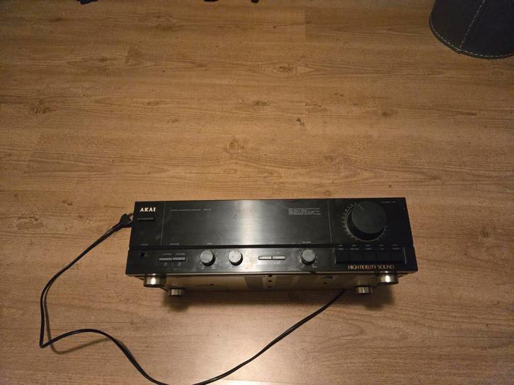 Akai AM-15 Stereo Versterker, Audio, Tv en Foto, Versterkers en Receivers, Zo goed als nieuw, Stereo, Minder dan 60 watt, Overige merken