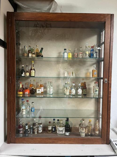mini gedestilleerd diverse merken in kast, Huis en Inrichting, Barren, Gebruikt, Ophalen