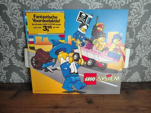 Kartonnen Reclame Plaat: Lego System (1995), Kinderen en Baby's, Speelgoed | Duplo en Lego, Gebruikt, Verzenden