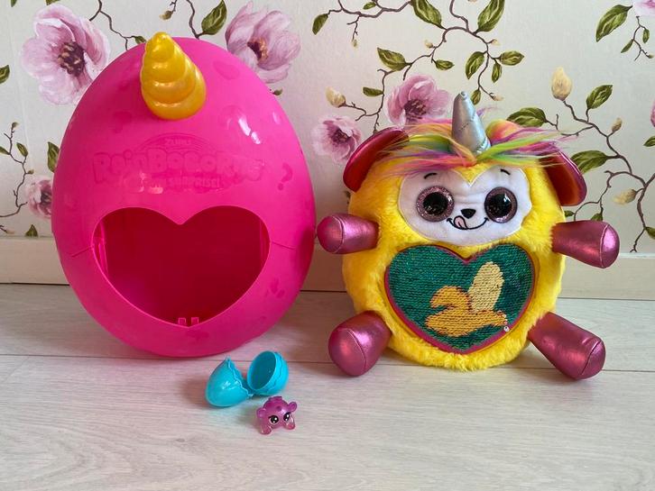 Grote super schattige unicorn monkey Rainbocorns, Kinderen en Baby's, Speelgoed | Overig, Zo goed als nieuw, Meisje, Ophalen