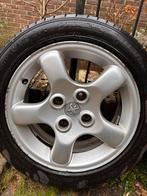 Peugeot 206 GTI Velgen + Zomerbanden 195/55R15, Auto-onderdelen, Banden en Velgen, Ophalen, Gebruikt, 15 inch, Banden en Velgen