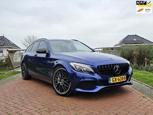 Mercedes-Benz C-klasse Estate 350e 350pk 19'' Nightpakket, Auto's, Mercedes-Benz, Bedrijf, Te koop, C-Klasse, ABS, Achteruitrijcamera