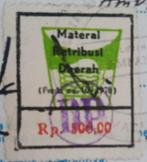 Indonesia West-Sumatra Compleet document met LEGES-zegel, Ophalen of Verzenden, Gestempeld, Zuidoost-Azië