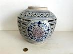 Chinese pot ajour keramiek met bloemen, Antiek en Kunst, Antiek | Keramiek en Aardewerk, Ophalen