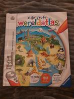 Tiptoi Mijn Grote Wereldatlas 5-8 jaar, Ophalen, Zo goed als nieuw, Ontdekken, Met geluid