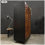 Industriële kast Ladekast Meier & Weichelt, Leipzig., Gebruikt, 100 tot 150 cm, 5 laden of meer, Meier & Weichelt, Leipzig