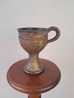 Potterie Steenenkop aardewerk kelk heilige graal, Antiek en Kunst, Antiek | Vazen, Ophalen of Verzenden