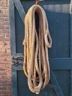 Oude Bundel Vintage Scheepstouw Touw, Tuin en Terras, Tuinwanddecoratie, N, Ophalen of Verzenden, N, N