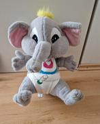 Olifant knuffel intertoys plush pluche baby, Ophalen of Verzenden, Zo goed als nieuw, Olifant