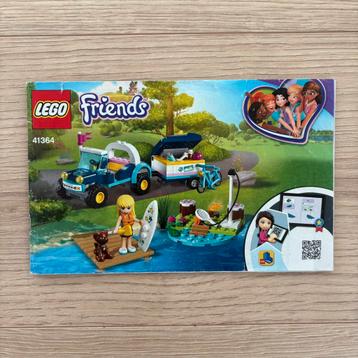 Lego Friends 41364 Stephanie’s buggy en aanhanger - compleet beschikbaar voor biedingen