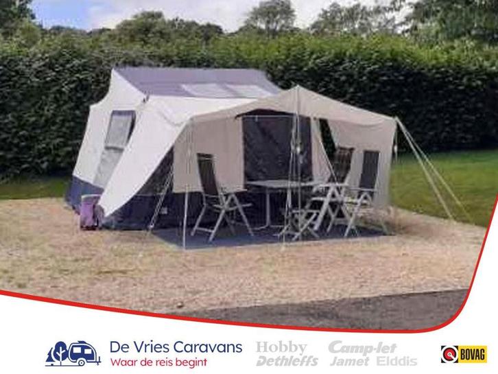 Jamet Jametic Bleu style, luifel, Caravans en Kamperen, Vouwwagens, Jamet, tot en met 4