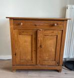 Sideboard / kabinet / antieke kast licht grenen - 80/80/41cm, Antiek en Kunst, Ophalen