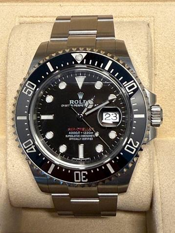 Rooex Sea-Dweller Red ref 126600 MK1 2017 NOS full set beschikbaar voor biedingen