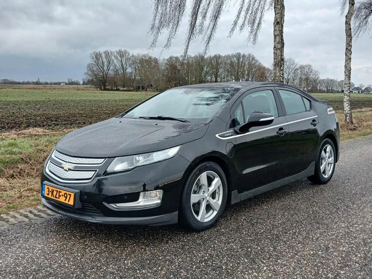 Chevrolet Volt 1.4E 2013 Zwart, Auto's, Chevrolet, Bedrijf, Volt, Hybride Elektrisch/Benzine, Volledig hybride, A, Hatchback, Automaat