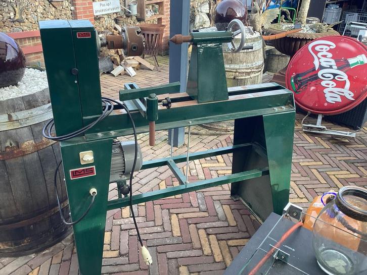 Houtdraaibank - Gebruikt, Doe-het-zelf en Verbouw, Draaibanken, Gebruikt, Houtdraaibank, Minder dan 500 mm, Ophalen