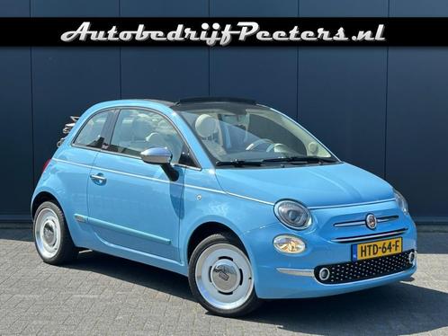 Fiat 500C 1.2 Spiaggina '58 Limited Navigatie Cruise PDC Car, Auto's, Fiat, Bedrijf, 500C, ABS, Airbags, Airconditioning, Android Auto