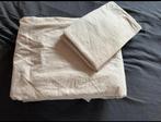 Dekbedovertrek Ikea 240x220 cm ZGAN, Wit, Dekbedovertrek, Tweepersoons, Ophalen of Verzenden