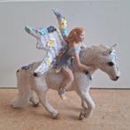 Schleich Bayala Zonnefee Oleana op paard 70410, Ophalen of Verzenden, Zo goed als nieuw, Paard, Beeldje of Figuurtje