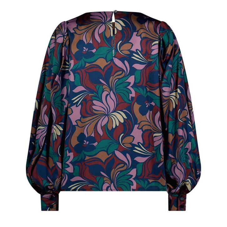 Studio Anneloes blouse maat S M blouse Satijn Mandala, Kleding | Dames, Blouses en Tunieken, Zo goed als nieuw, Maat 38/40 (M)