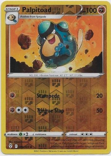 Evolving Skies,  Palpitoad [reverse] 89/203 beschikbaar voor biedingen