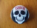 The Damned Button 1 Old School Punk 2,5 Cm, Ophalen of Verzenden, Zo goed als nieuw, Overige onderwerpen, Button
