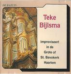 OrgelCD: Teke Bijlsma - Improviseert St. Bavokerk - Haarlem, Cd's en Dvd's, Ophalen of Verzenden, Zo goed als nieuw, Koren of Klassiek