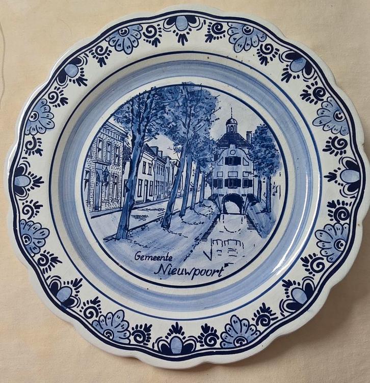 Delftsblauwe Wandborden. Borden., Antiek en Kunst, Antiek | Wandborden en Tegels, Ophalen of Verzenden
