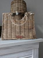 Riviera Maison rattan tas, Huis en Inrichting, Ophalen of Verzenden, Zo goed als nieuw, Rond, Riet