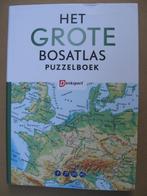 Het Grote Bosatlas Puzzelboek van Denksport., Ophalen of Verzenden, Minder dan 500 stukjes, Zo goed als nieuw, Puzzelboek