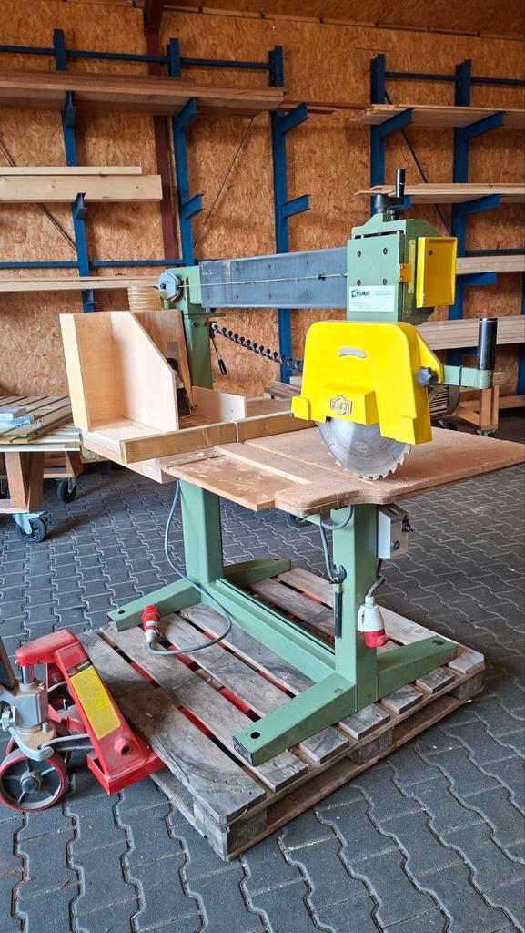 Harwi 625u Verstekzaag/Radiaalzaag / Trekzaag - Harwi, Doe-het-zelf en Verbouw, Gereedschap | Zaagmachines, Gebruikt, Afkortzaag