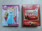 Disney Puzzels - Cars & Prinsessen, Ophalen of Verzenden, Meer dan 50 stukjes, Zo goed als nieuw, 4 tot 6 jaar