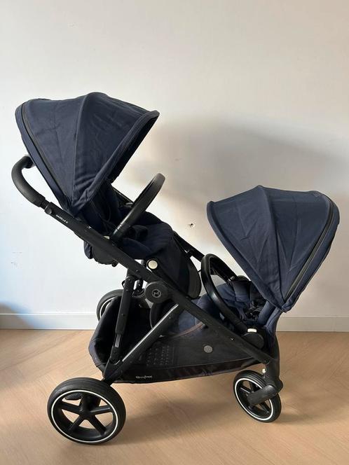 Cybex Gazelle S duo met twee zitjes en boodschappenmand, Kinderen en Baby's, Kinderwagens en Combinaties, Zo goed als nieuw, Overige merken