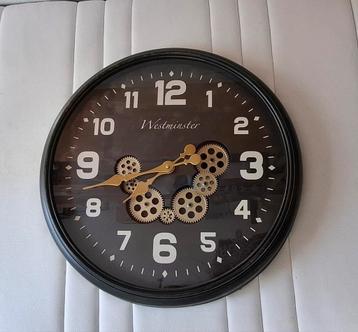 Zo goed als nieuwe wandklok beschikbaar voor biedingen