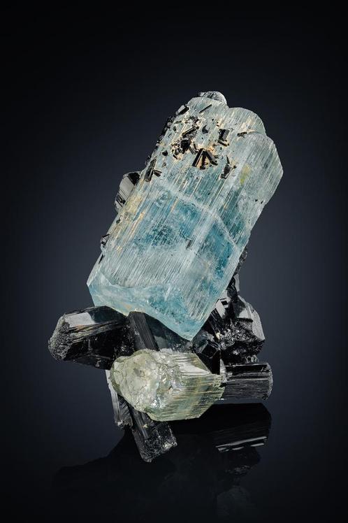 Diverse mineralen kristallen Namibië Goboboseb Brandberg, Verzamelen, Mineralen en Fossielen, Mineraal, Ophalen of Verzenden