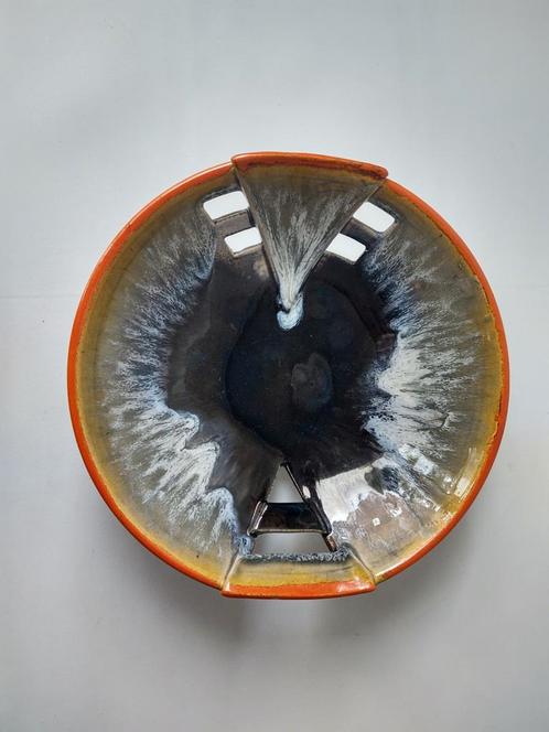 Prachtig schaaltje | Art deco vormgeving | diameter 19,5 cm, Huis en Inrichting, Woonaccessoires | Schalen en Manden, Gebruikt