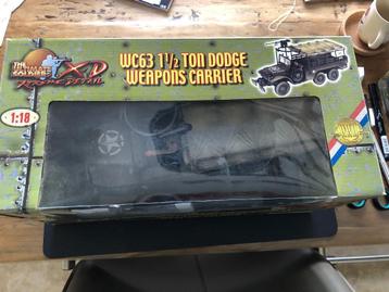 WC63 1 1/2 ton Dodge weapons Carrier 1:18