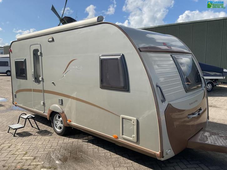 Bürstner Trecento 460 TS Mover|Luifel|Voortent|Levelsysteem, Caravans en Kamperen, Caravans, Bedrijf, tot en met 4, 1250 - 1500 kg