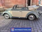 Volkswagen Beetle Cabriolet | 1959 | Route 66 Auctions, Overige carrosserieën, Volkswagen, Zwart, Bedrijf