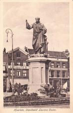 00292 Haarlem - Standbeeld Laurens Coster - gel. 1928, Verzenden, 1920 tot 1940, Gelopen, Noord-Holland