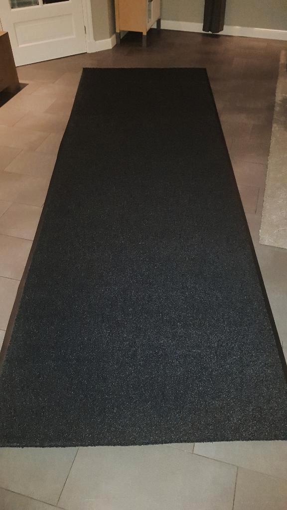 Coupon 9mm droogloopmat 130x340, Tuin en Terras, Deurmatten, Nieuw, Nylon, Droogloopmat, Schoonloopmat, Binnen, Ophalen of Verzenden