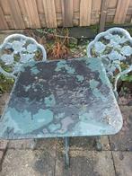 Brocante bistroset, Ophalen, Gebruikt, Metaal