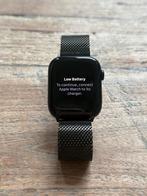 Nieuwstaat: Apple Watch Series 9 Aluminium 45 mm GPS, Sieraden, Tassen en Uiterlijk, Zwart, IOS, Ophalen of Verzenden, Zo goed als nieuw