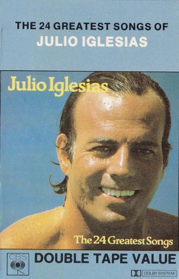 Cassettebandje Julio Iglesias – The 24 Greatest Songs beschikbaar voor biedingen