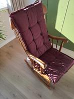 Schommelstoel, Gebruikt, Bruin, Ophalen of Verzenden, Eén