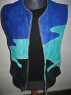 BODY WARMER  Dames exclusief maat 36 suéde eenmalig ontwerp, Kleding | Dames, Bodywarmers, Zwart, Ophalen of Verzenden, Zo goed als nieuw