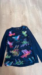 Desigual longsleeve 134, Meisje, Ophalen of Verzenden, Zo goed als nieuw, Shirt of Longsleeve