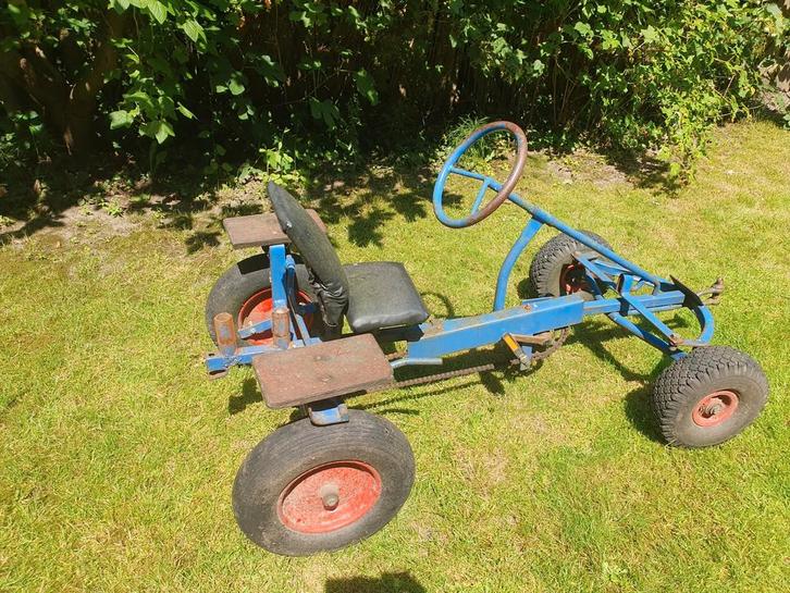 Grote blauwe Berg skelter, Kinderen en Baby's, Speelgoed | Buiten | Skelters, Gebruikt, Berg, Duozit, Ophalen