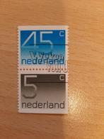 Crouwel combinatie 45+5 cent, Postzegels en Munten, Postzegels | Nederland, Verzenden, Gestempeld