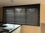 Aluminium jaloezieën met houtprint, Ophalen, Bruin, Zo goed als nieuw, 200 cm of meer